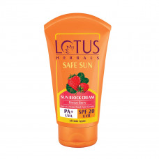Lotus Sun Block-SPF20 Cream 50 gm Cream
