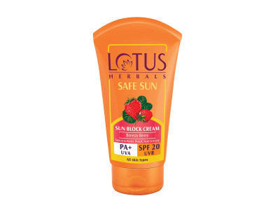 Lotus Sun Block-SPF20 Cream 50 gm Cream