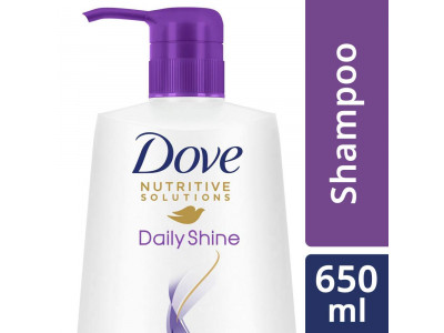 Dove Daily Shine Shampoo - 650 ml