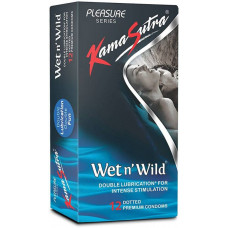 Kamasutra Dotted Premium Wet N Wild Condoms (Pack of 12)