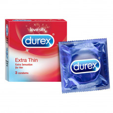 Durex Extra Thin Condoms (Pack of 3)