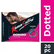 Kamasutra Dotted Condoms (Pack of 20)