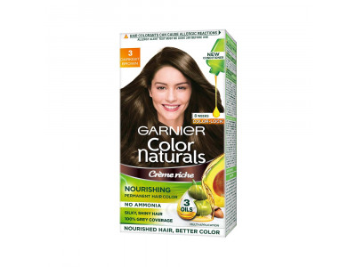 Garnier Color Naturals 3 Darkest Brown 100 ml