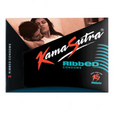 Kamasutra Ribbed Condoms (Pack of 3)