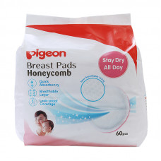 Pigeon  Breast Pads Honeycomb  (26130) - 60 Pcs