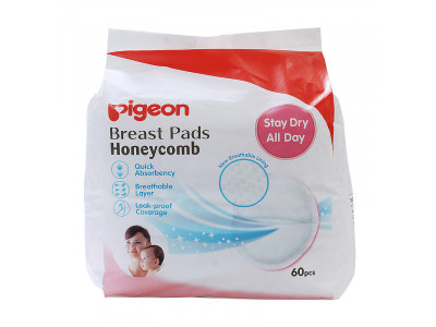 Pigeon  Breast Pads Honeycomb  (26130) - 60 Pcs