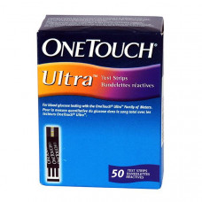 One Touch Ultra Glucometer Strips (Pack of 50)