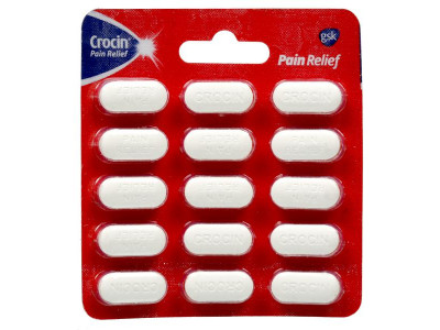 Crocin Pain Relief Tablet (Pack-15)