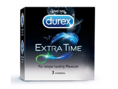 Durex Extra Time Condoms (Pack of 3)