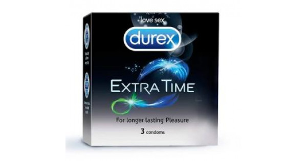 Durex Extra Time Condoms (Pack of 3) : Buy Durex Extra Time Condoms