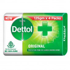 Dettol Original Soap (125 g x 4) 500 g