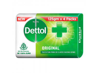 Dettol Original Soap (125 g x 4) 500 g