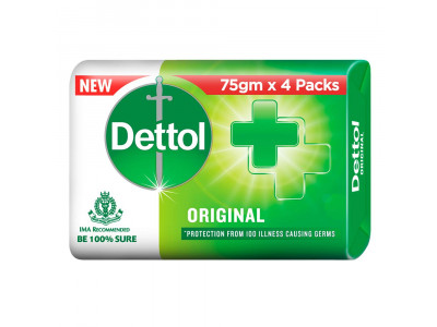 Dettol Original Soap (75 g x 4) 300 g