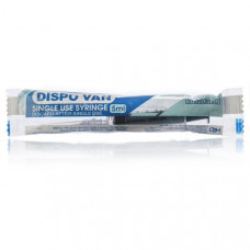 Dispovan Single Use Syringe 5 ml