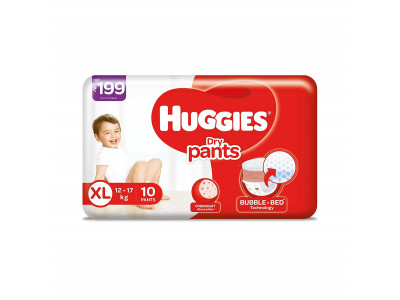 Huggies Dry Pant XL Diapers (Pack of 10)