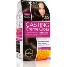 L'Oréal Paris Casting Creme Gloss 300 Darkest Brown 87.5g + 72ml