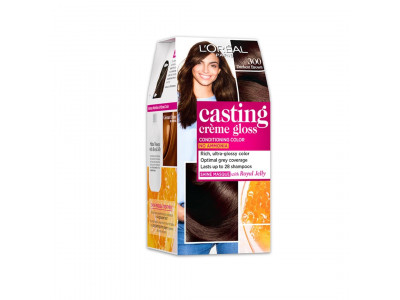 Loreal Casting Creme Gloss-300 Darkest Brown 160 Ml 