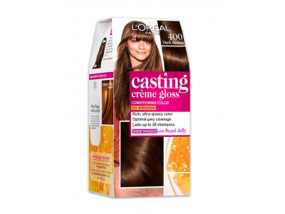 Loreal Casting Creme Gloss 400 Dark Brown 160 Ml