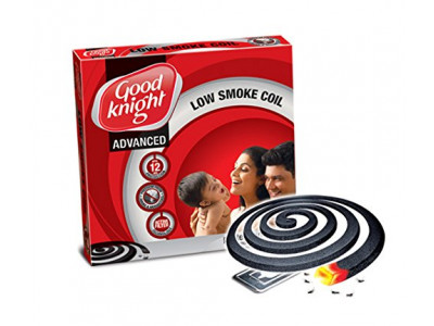 Good Knight Advanced Low Smoke Coil Upto 12 Hrs. Protection - 10 nos
