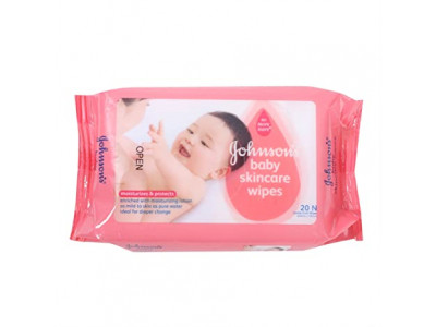 J&J Baby Softcare Wipes 20 Sheets