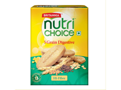 Britannia Nutrichoice 5 Grain Biscuits - 200 gm