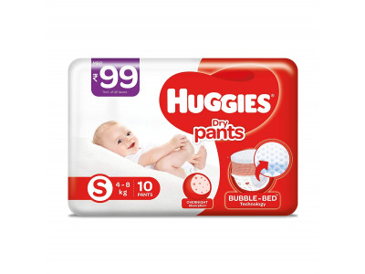Huggies Dry Pant Small Diapers (Pack of 10)