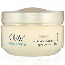 Olay Natural White Healthy Fairness Night Cream - 50 gm