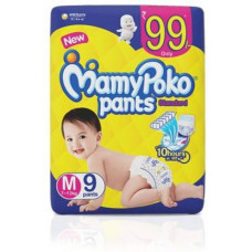 Mamy Poko Pants Medium 7-12 kg Diapers (Pack of 8)