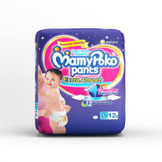 Mamy Poko Pants Large Diapers (Pack of 12)