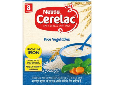 Cerelac Rice Vegetables 300 gm