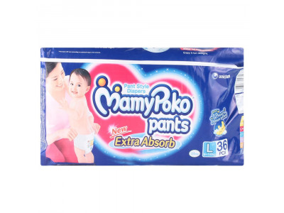 Mamy Poko Pants Large Diapers (Pack of 32)