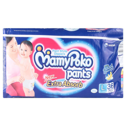 RMART GROCERIES Mamypoko Pants Diaper Extra Absorb Extra Large 5 pcs