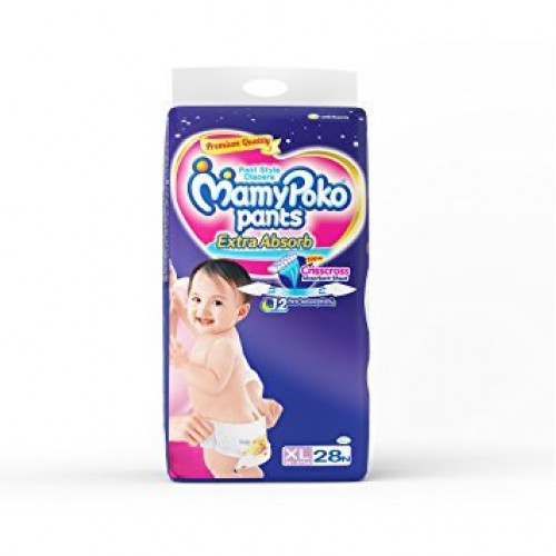 MamyPoko Pants Extra Absorb Diaper XL  Trans can