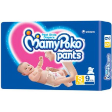 Mamy Poko Pants Small 4-8kg (Pack of 9)