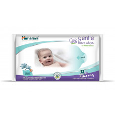 Himalaya Gentle Baby Wipes Extra Soft (Pack of 12)