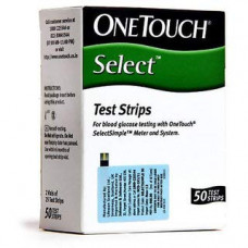 One Touch Select Glucometer Strips (Pack of 50)