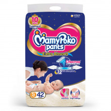 Mamy Poko Pants Small 4-8kg Diapers (Pack of 42)