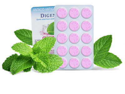 Digene Mint Flavour Tablet (Pack of 15)