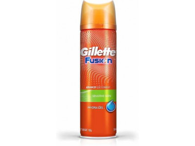 Gillette Fusion Hydragel Sensitive Pre Shave Gel 195g