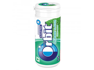 Orbit Spearmlnt Sugar Free Chewing Gum - 25 Pellets