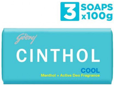 Cinthol Cool Soap (100g X 3) 300 g