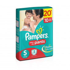 Pampers Dry Pants Small Diapers (Pack of 2)