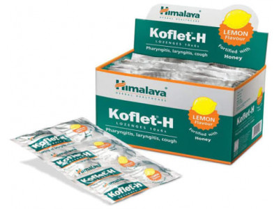 Himalaya Koflet-h Lemon Lozenges (Pack-6)