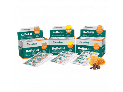 Himalaya Koflet-h Ginger Lozenges (Pack-6)