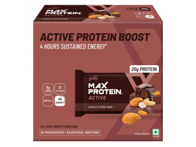 Ritebite Max Protein Choco Fudge Pack Of 6 120 gm Bar