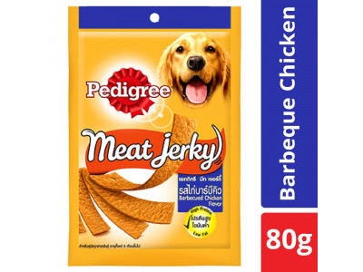 Pedigree Meat Jerky Barbeque Chicken - 80 gm