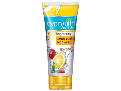 Everyuth Lemon and Cherry Face Wash - 150 gm