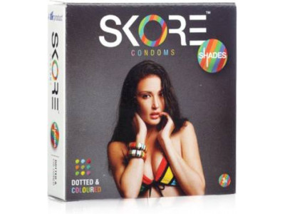 Skore Shades Condoms (Pack of 3)