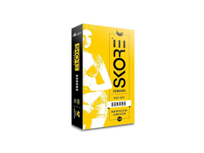 Skore Banana 10 Nos Condoms