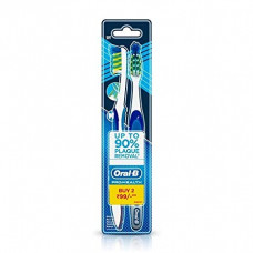 Oral-b Pro Plaque Remove Medium Toothbrush (Pack of 2)